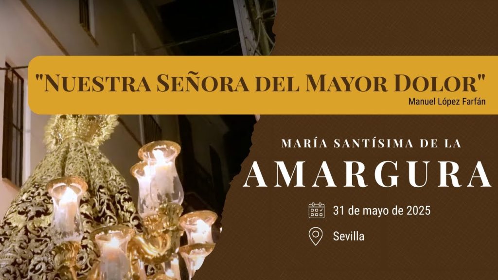 «Nuestra Señora del Mayor Dolor» de López Farfán | Amargura (Sevilla) | Salida Extraordinaria 2025