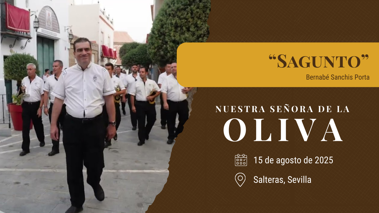 «Sagunto» de Bernabé Sanchís Porta | Pasacalles Corpus Salteras 2025