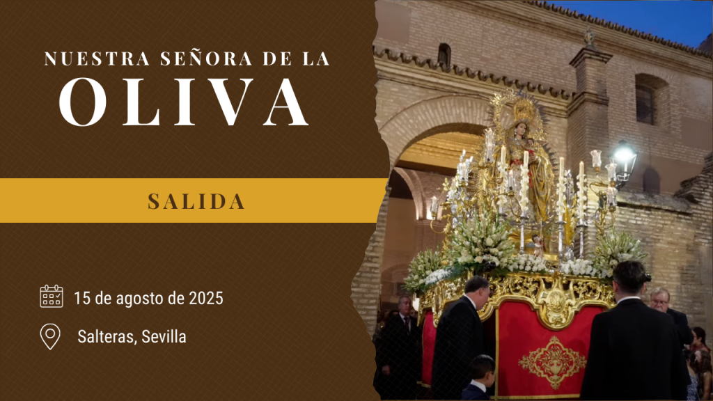 Salida de Nuestra Señora de la Oliva | Corpus Salteras 2025
