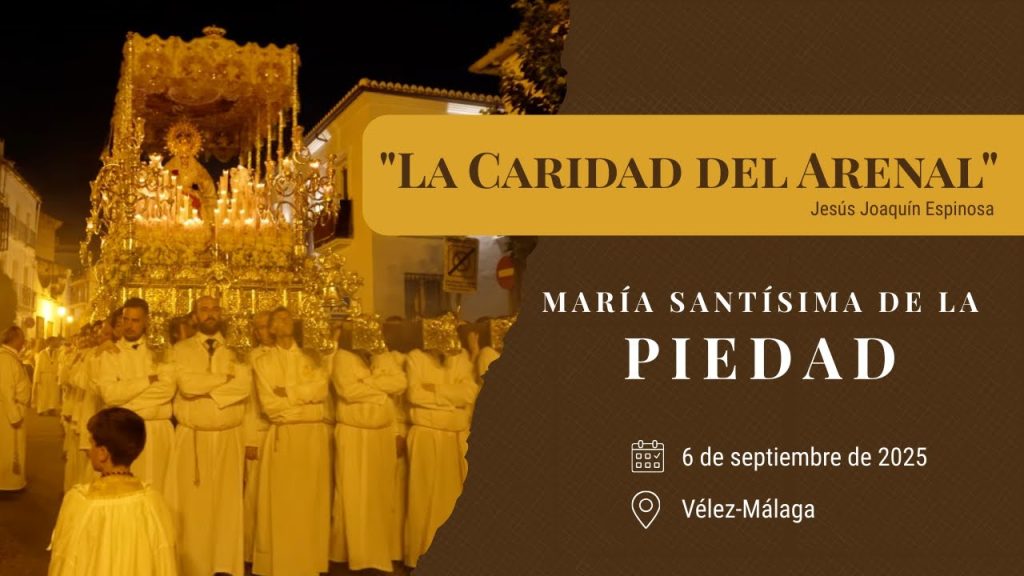 «La Caridad del Arenal» de Jesús Joaquín Espinosa | Extraordinaria Piedad Vélez-Málaga 2025