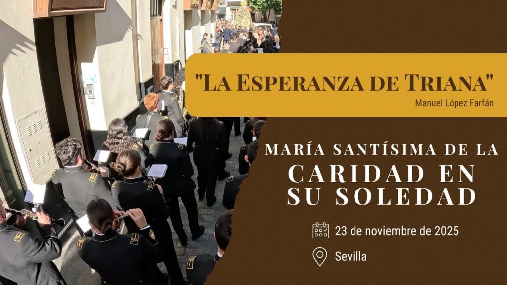 «La Esperanza de Triana» de Manuel López Farfán | Caridad Baratillo (Sevilla) 2025